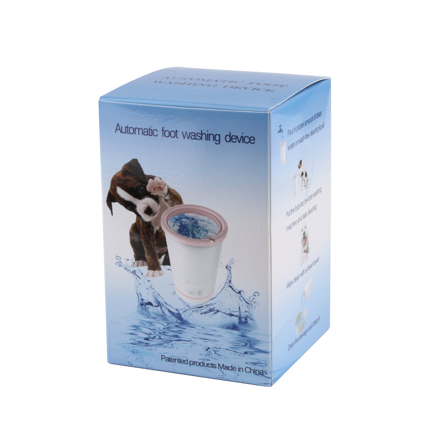 Compact and easy-to-use dog paw washing cup with a non-slip base, perfect for keeping your pet's paws clean after outdoor adventures